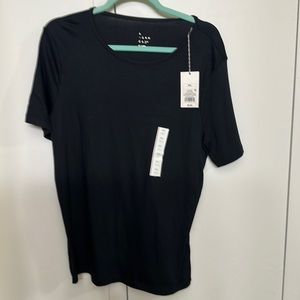 NWT Black Scoop Neck T-Shirt